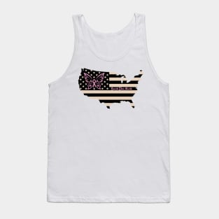 back the pink breast cancer Tank Top